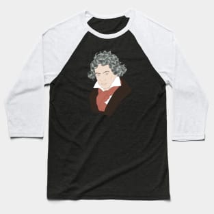 Ludwig Van Beethoven - portrait Baseball T-Shirt